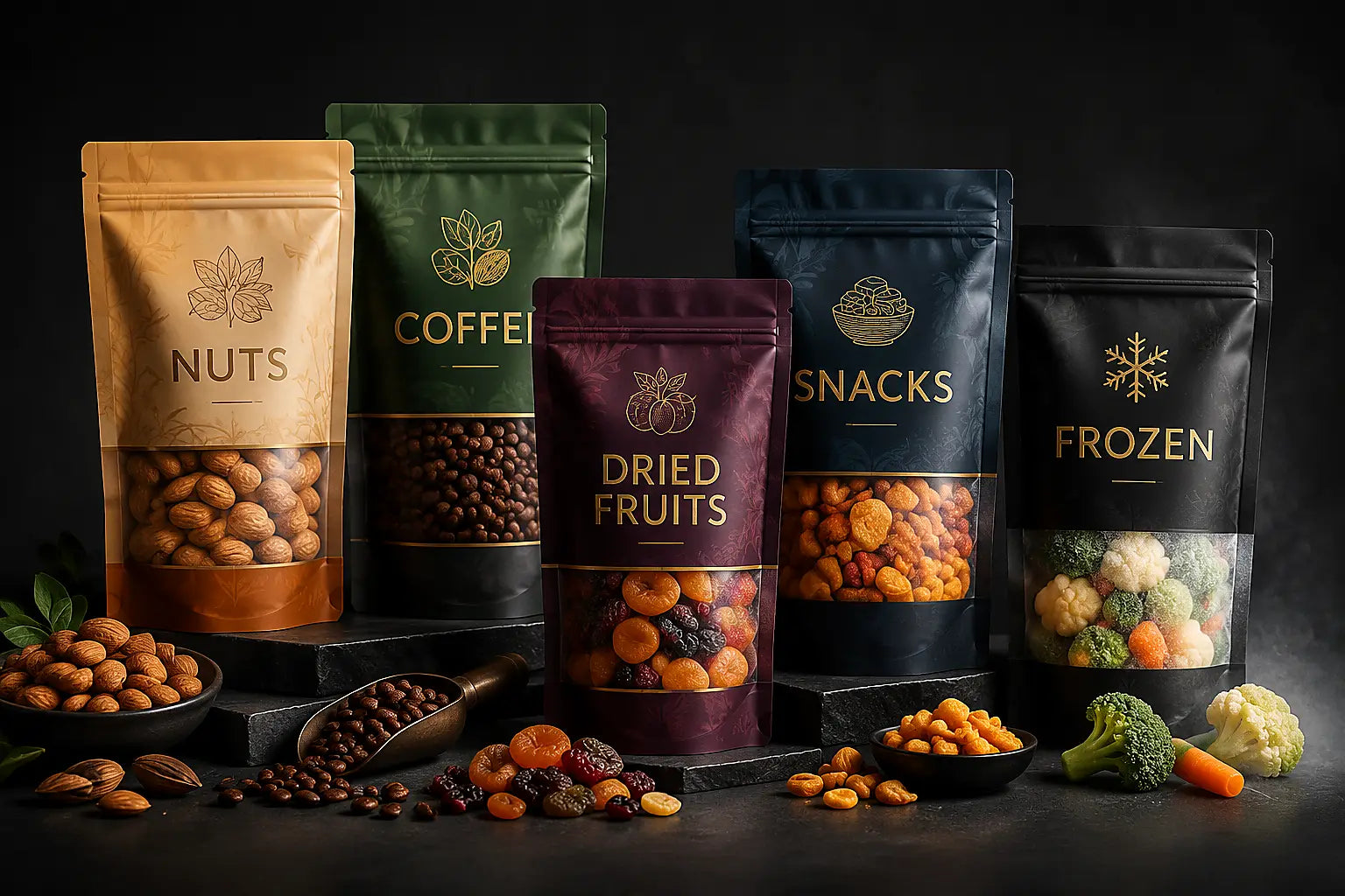Packaging support visual