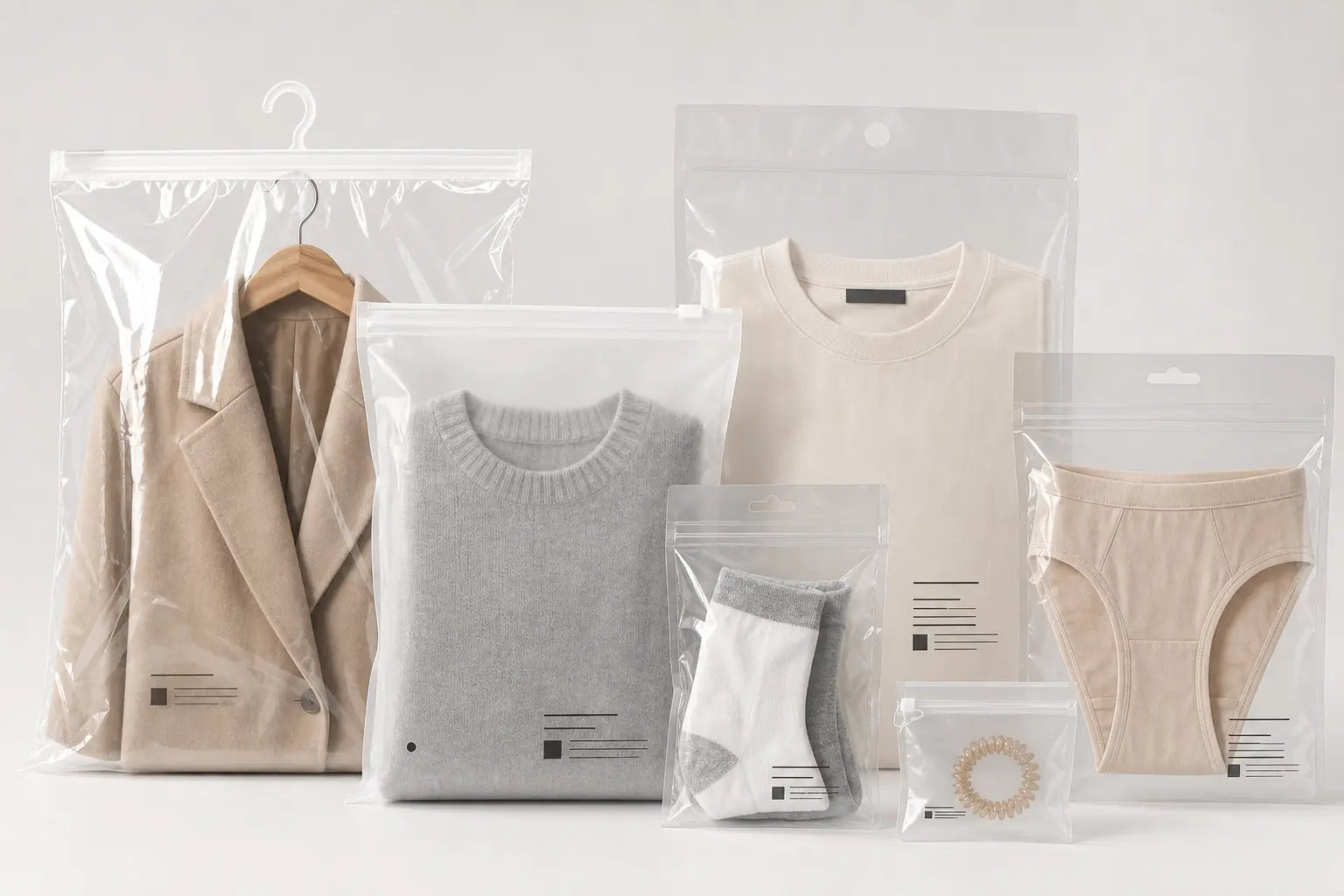 Apparel packaging FAQ route