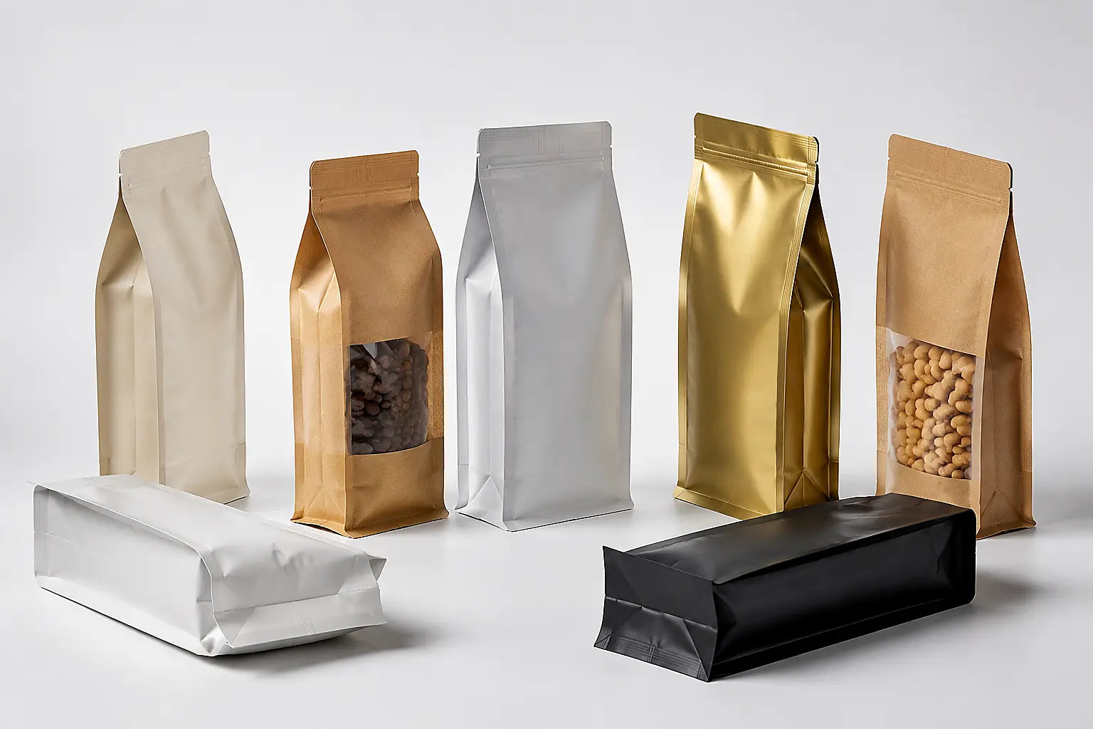 Side Gusset Bag packaging render