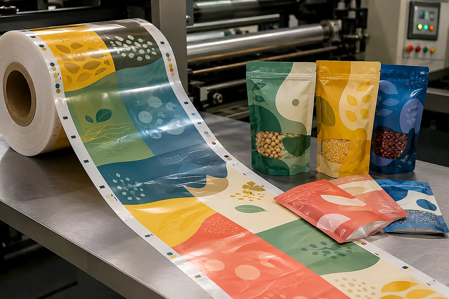 Packaging support visual