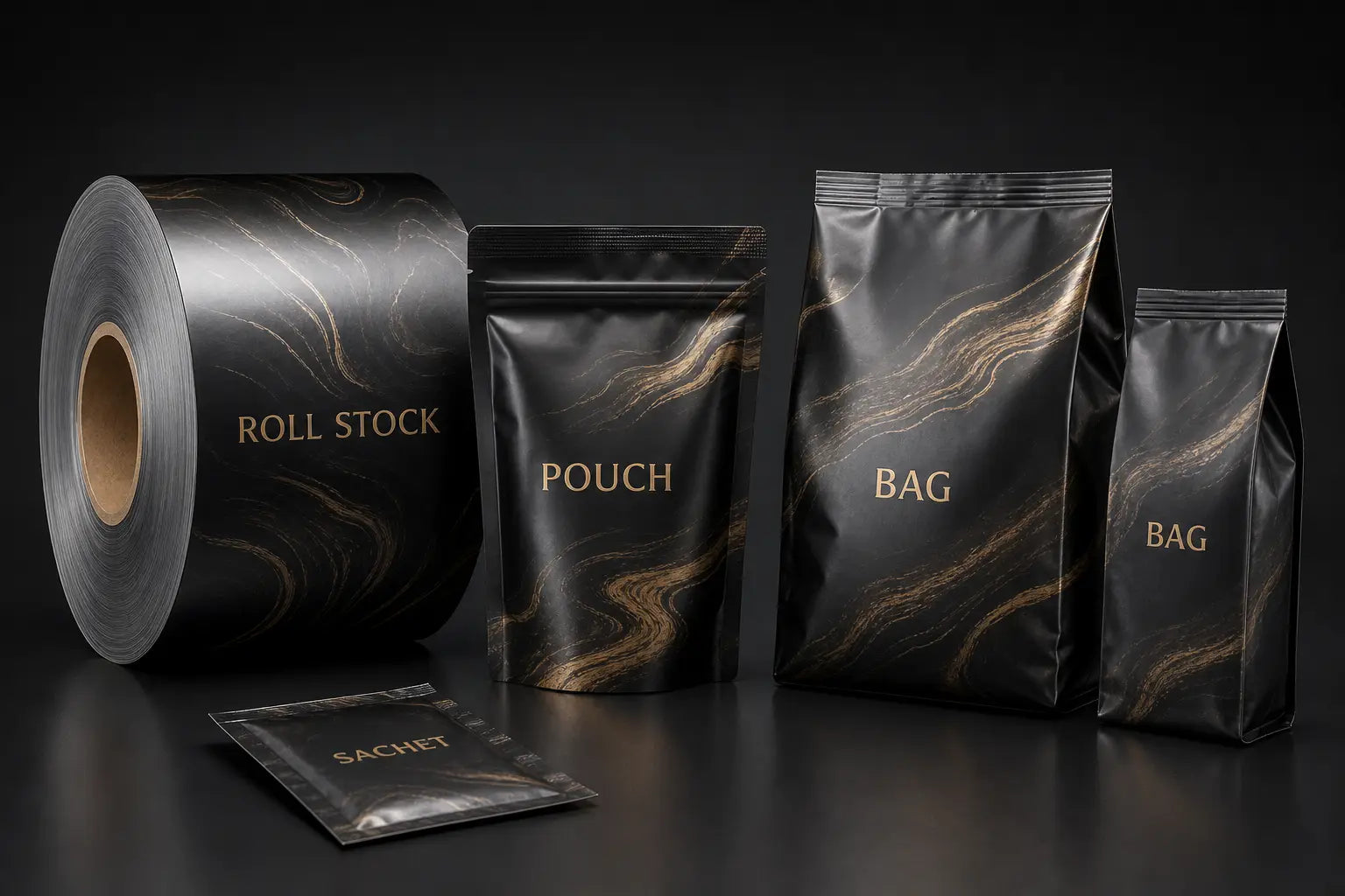 Packaging support visual