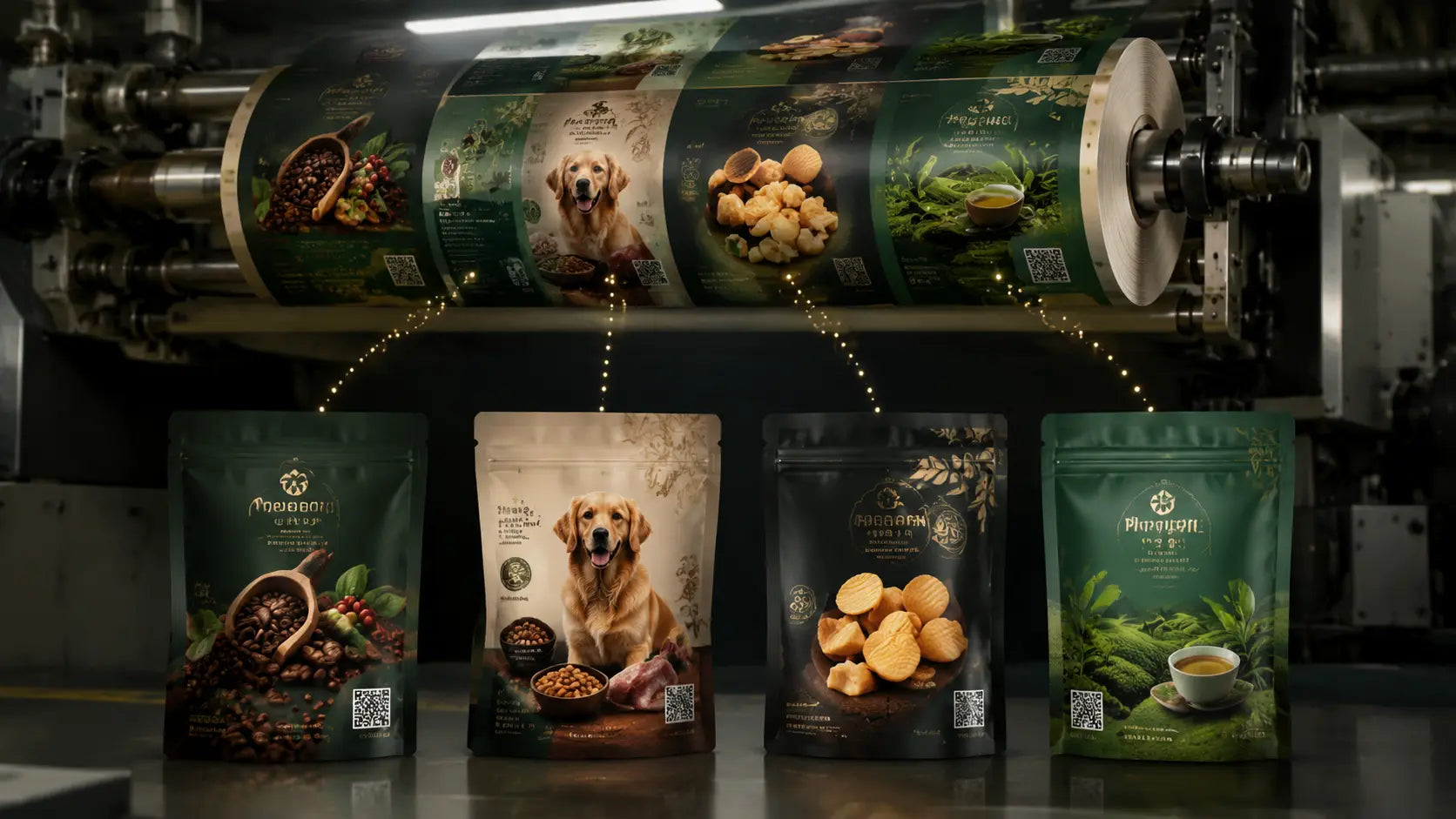 Traceability & Anti-Counterfeit flexible packaging visual