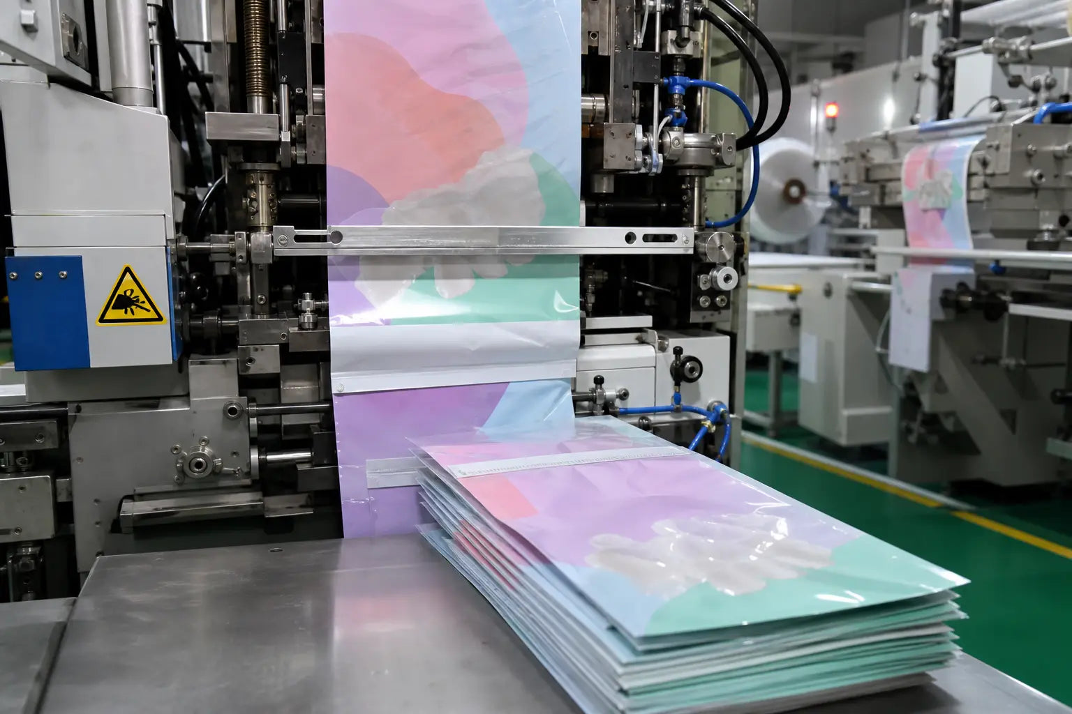 Packaging support visual